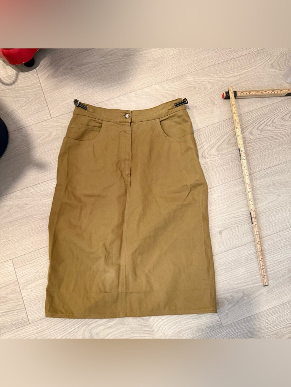 Les Copains Camel-Tone High-Rise Pencil Skirt